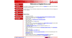 Desktop Screenshot of digital-force.net